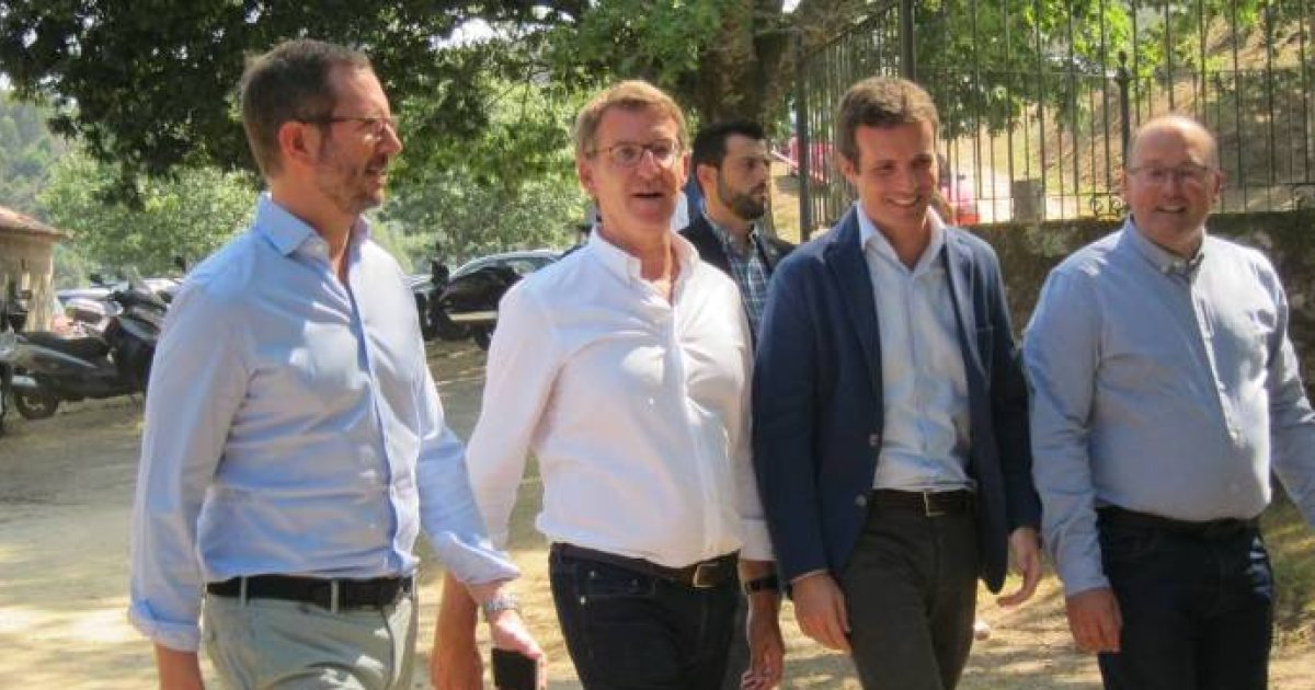 Casado Y Feij O Hacen Pi A Ante Un S Nchez Desbordado Por El Separatismo