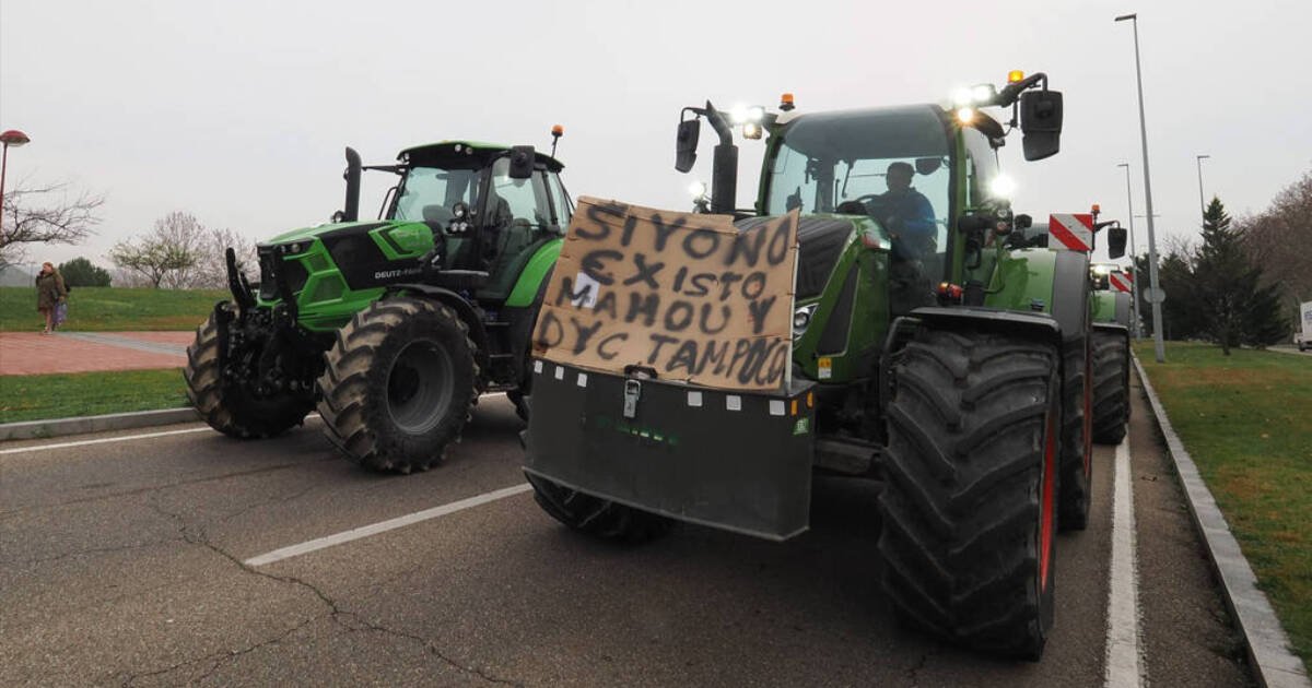 Los Agricultores No Se Rinden Convocan Nueva Tractorada En Valladolid