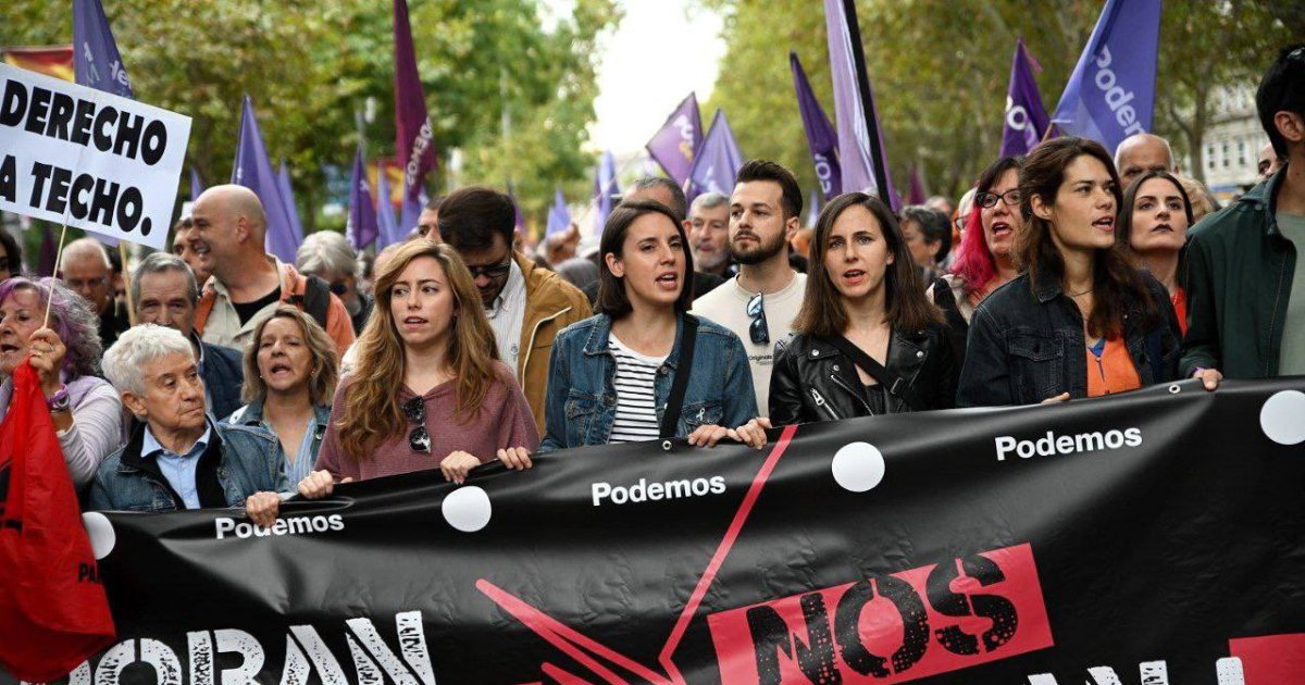 Guerra En La Izquierda Abucheos A Podemos En La Manifestaci N Por La