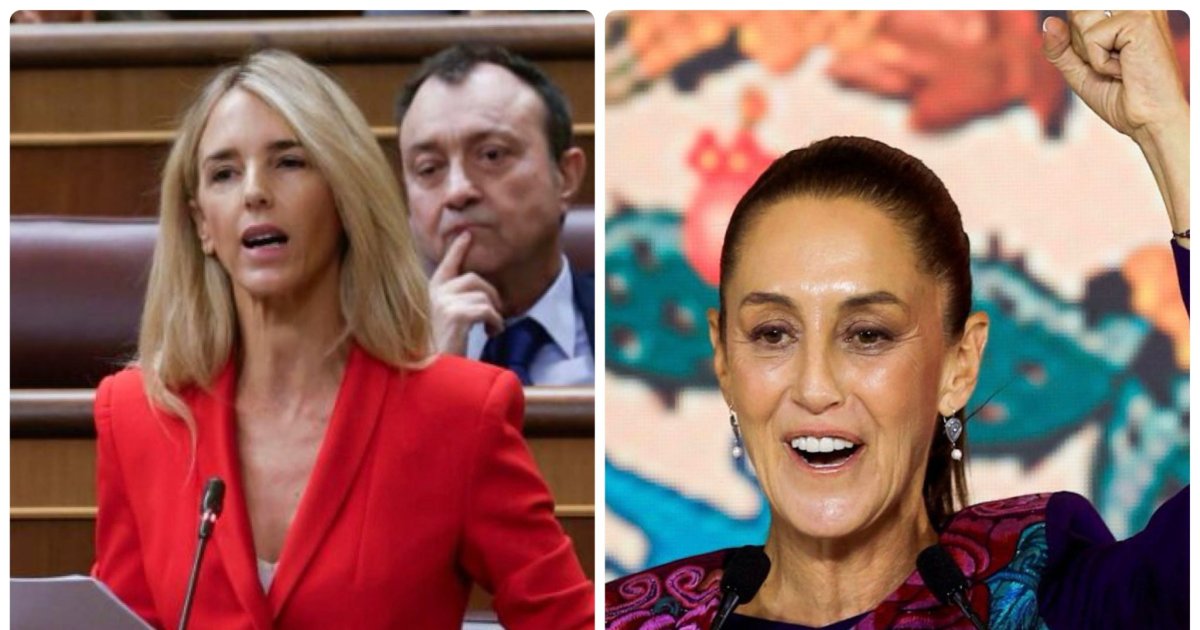 Claudia Sheinbaum Cayetana Álvarez de Toledo da una lección a la