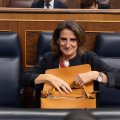 La vicepresidenta tercera y ministra para la Transición Ecológica, Teresa Ribera, durante una sesión de control al Gobierno, a 20 de noviembre de 2024, en Madrid (España). Ribera protagoniza la sesión con dos preguntas de la oposición y una comparecencia para explicar la gestión de su ministerio durante la DANA que ha asolado numerosos puntos de nuestro país y que ha dejado más de 220 fallecidos.

Eduardo Parra / Europa Press
20 NOVIEMBRE 2024;DANA;TERESA RIBERA;SEISÓN DE CONTROL;COMPARECENCIA
20/11/2024