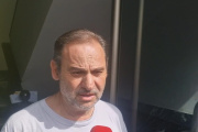 El exministro José Luis Ábalos  en su casa