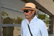 Amador Mohedano en el último adiós a Michu, expareja de su sobrino José Fernando.