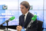 Aznar en los estudios de Onda Cero