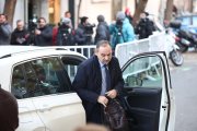 El exministro José Luis Abalos a su llegada al Tribunal Supremo, a 27 de noviembre de 2025.