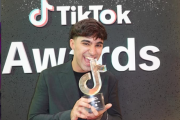 Pablo Vera en los Tik Tok Awards 2025