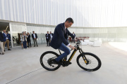 Pedro Sánchez, en bicicleta, en una imagen de 2023