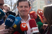 El presidente en funciones de la Junta de Castilla y León, Alfonso Fernández Mañueco,