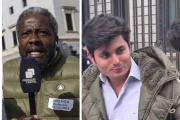 Bertrand Ndongo, Vito Quiles y Gabriel Rufián