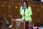 La presidenta encargada de Venezuela, Delcy Rodriguez
