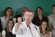 El presidente del PP, Alberto Núñez Feijóo