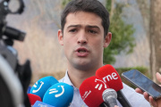 El portavoz del grupo vasco en el Parlamento, Joseba Díez Antxustegi