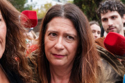 Leire Díez, en  los juzgados de Plaza de Castilla para declarar por el caso ‘Leire’,