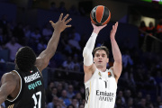 Mario Hezonja, en un partido de la presente Euroliga