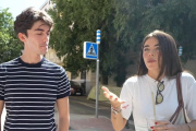 El empresario Anas Andaloussi y Violeta Mangriñán