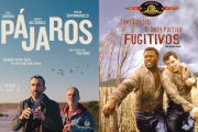 Posters de "Pájaros" y "Fugitivos"