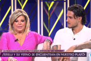 Terelu Campos y Carlo Costanzia