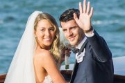 La boda de Morata y Alice Campello en Venecia.