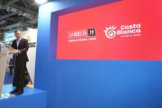 César Sánchez anunció en feria WTM de Londres el inicio en Torrevieja de la Vuelta.