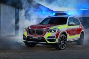 BMW X3 xDrive20d como vehículo del servicio de bomberos