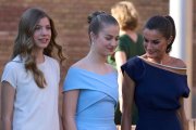 La Infanta Sofía, la Princesa Leonor y la Reina Letizia.