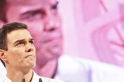 Sánchez, enun acto antes de sus Primarias