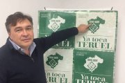 El diputado de Teruel Existe, Tomás Guitarte, en la pasada campaña