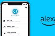 El asistente personal de Amazon, Alexa, funcionando en un smartphone