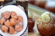 Buñuelos de viento, clásicos y rellenos