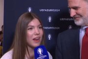 La Infanta Sofía en la final de la Eurocopa 2024 que ganó España.