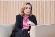 La consejera delegada de Bankinter, Gloria Ortiz, interviene durante la primera jornada de la 19º edición del IESE Banking, en IESE Madrid, a 16 de mayo de 2024, en Madrid (España). La situación económica de Ucrania, el impacto social de la banca, la entrada en vigor de Basilea 3.5, del proyecto del euro digital, la situación de los sistemas de pagos, la digitalización del sector, las expectativas macroeconómicas y otros temas de actualidad se debaten en el encuentro, junto a los CEOs de los bancos españoles y destacados representantes de países, de instituciones financieras nacionales e internacionales, académicos y expertos del sector.
16 MAYO 2024;DEBATE;BANCOS;ECONOMÍA;EMPRESA;FINANZAS;BANCA
Gustavo Valiente / Europa Press
(Foto de ARCHIVO)
16/5/2024
