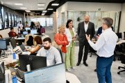 Inauguración de la nueva oficina bancaria. 
(Foto de ARCHIVO)
10/10/2023