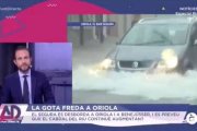 Imagen de la entrevista en directo al alcalde de Orihuela