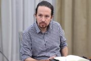 El líder de Podemos, Pablo Iglesias