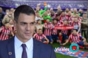 Pedro Sánchez, con su Atleti