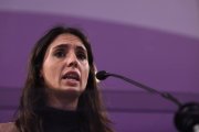 Irene Montero tras una reunión del Pacto de Estado contra la Violencia de Género.