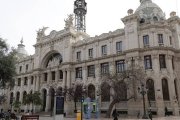 El edificio de Correos, ubicado en la Plaza del Ayuntamiento.