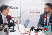 Losantos y Abascal en una de sus entrevistas