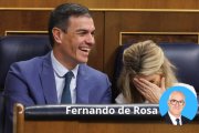 El presidente del Gobierno, Pedro Sánchez y la vicepresidenta segunda y ministra de Trabajo y Economía Social, Yolanda Díaz.