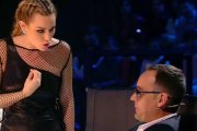 Edurne y Risto Mejide en "Got Talent"