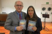 El exalcalde de Venezuela, Antonio Ledezma, junto a la diputada del PP en el Congreso de los Diputados, Belén Hoyo