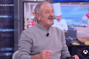 Karlos Arguiñano presenta en 'El Hormiguero' su libro de recetas.