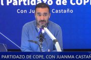 Juanma Castaño durante 'El Partidazo' de COPE. (FOTO: Youtube de 'El Partidazo')