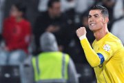 Cristiano Ronaldo, con la camiseta de su club, el Al-Nassr, de Arabia Saudí.