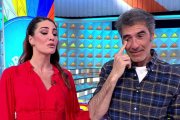 Laura Moure y Jorge Fernández, presentadores de 'La Ruleta de la suerte'.