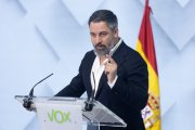 El líder de Vox, Santiago Abascal.