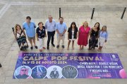 Presentación del cartel Pop Festival de Calpe