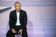 Andrés Iniesta, anunciando su despedida