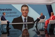 Pedro Sánchez, en una de sus entrevistas en TVE.