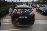 Coche de Presidencia del Gobierno en el Centro de Coordinación de Emergencia